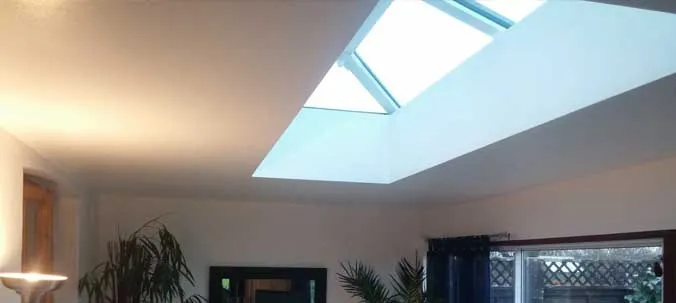 Are houses still being built with flat roofs?