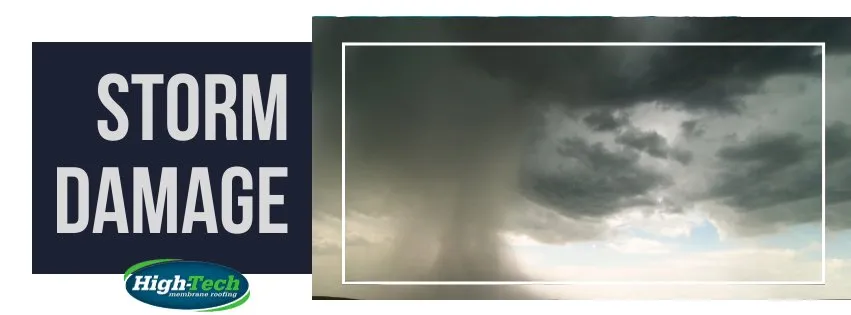 What if my flat roof has suffered storm damage?