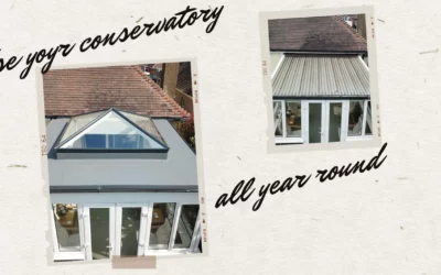 Use your conservatory all year with a new conservatory roof