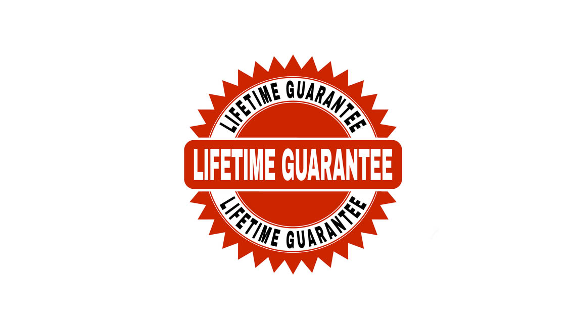 flat roofers lifetime guarantee